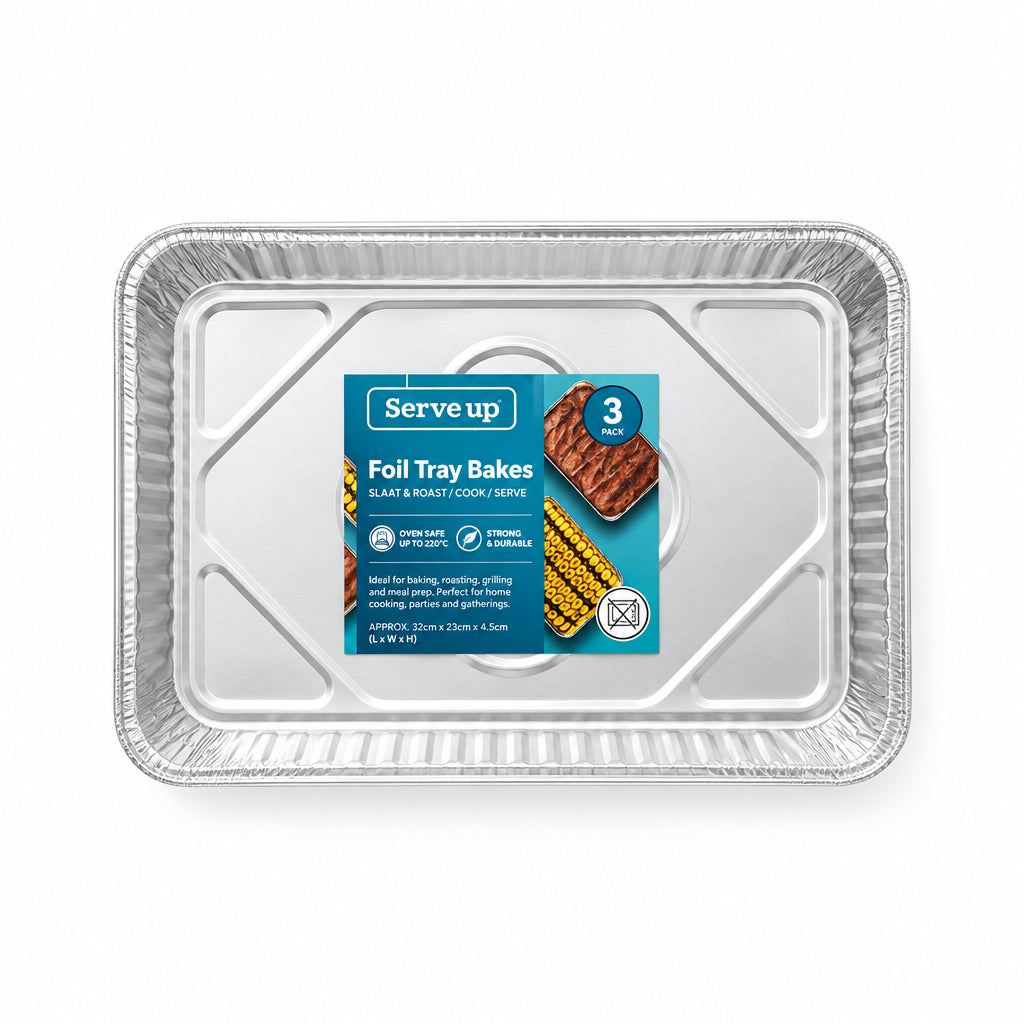 Foil Baking Tray 3 Pack
