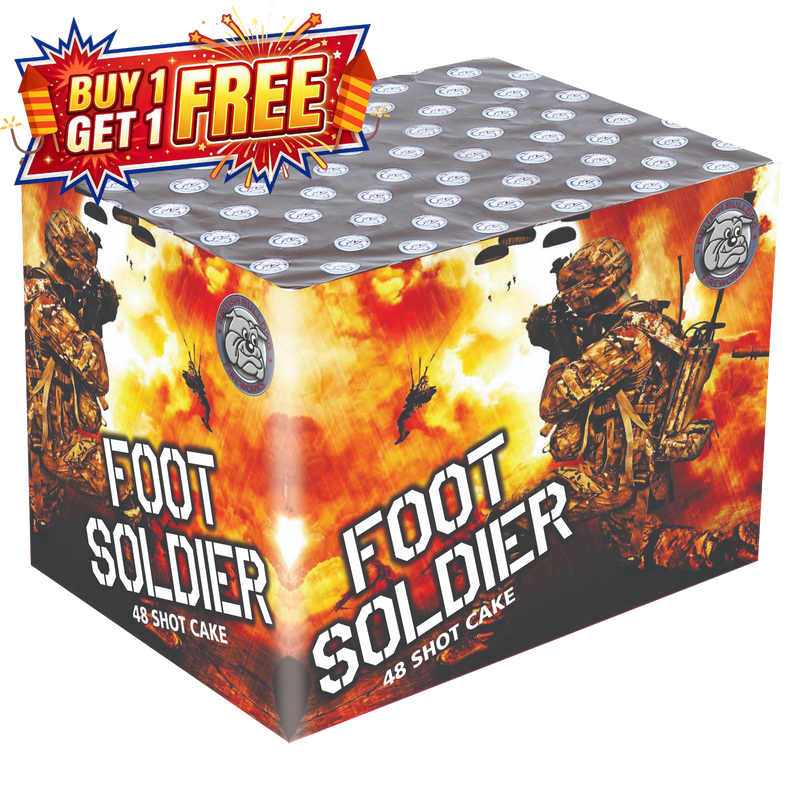 Foot Soldier 48 Shot Cake