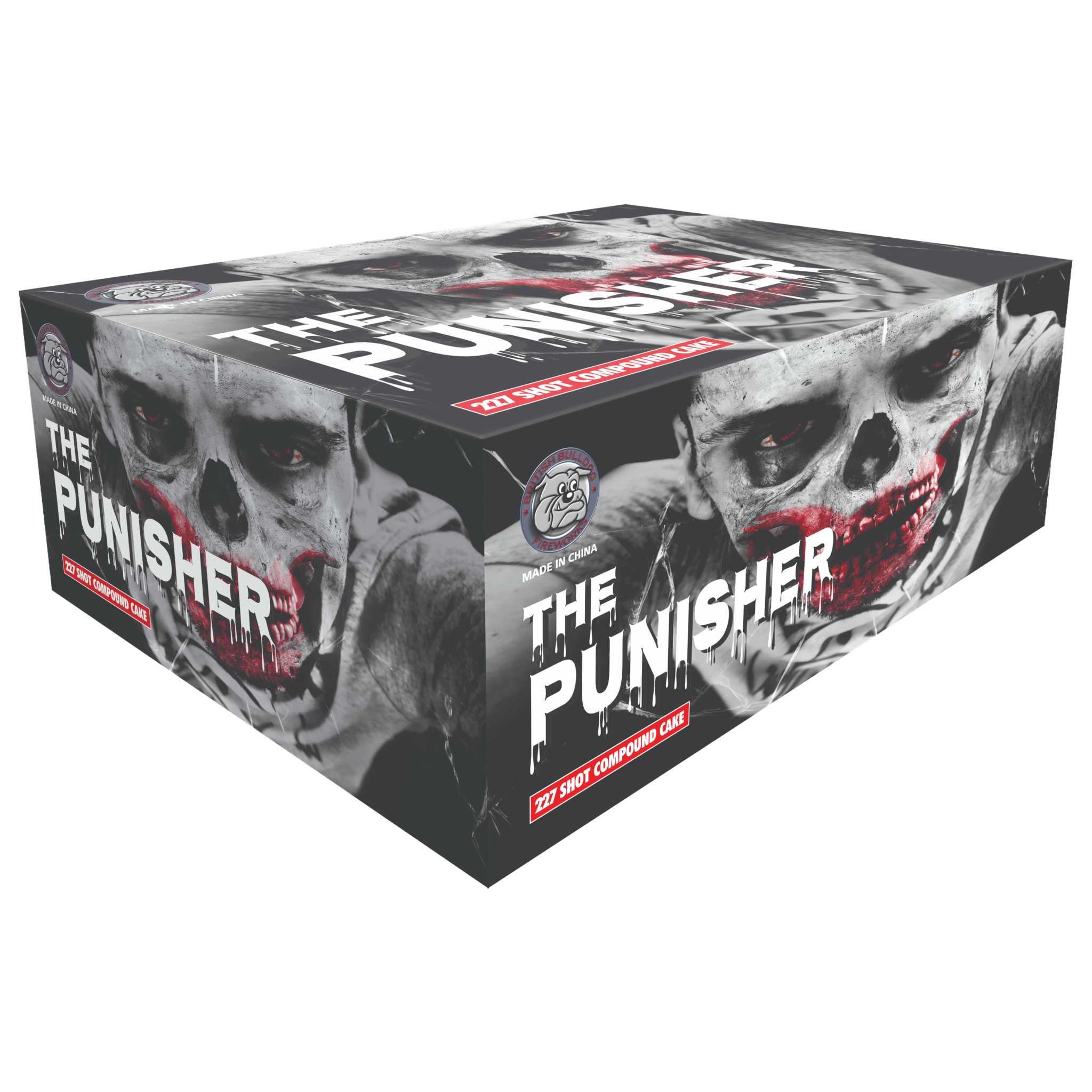 The Punisher 227 Shot Compound Cake