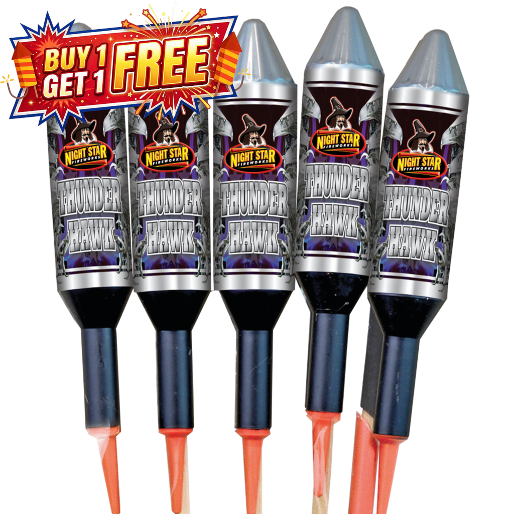 Thunder Hawk Rockets 1.3G | 5 Pack