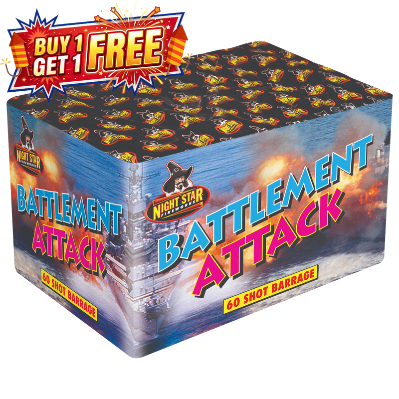 Battlement Attack 60 Shot Barrage