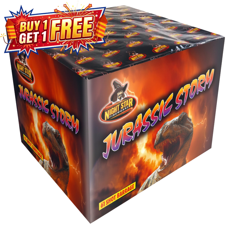 Jurassic Storm 61 Shot Barrage