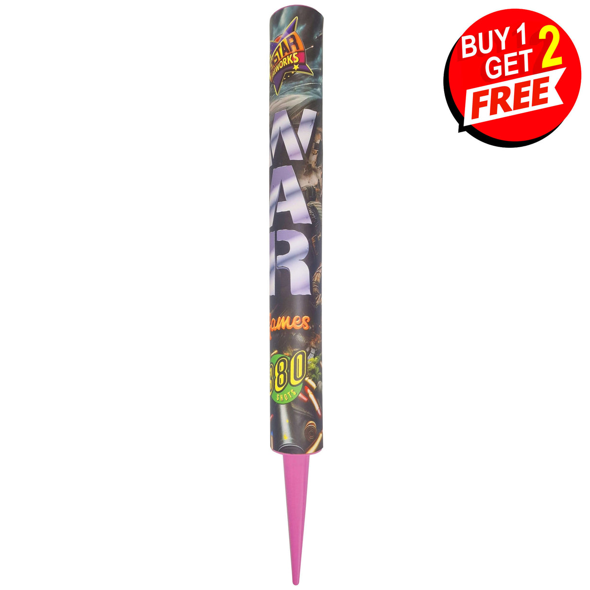 War Games 380 Shot Roman Candle