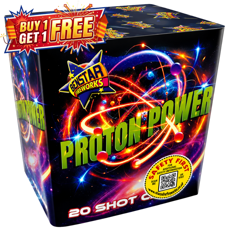 Proton Power 20 Shot Cake