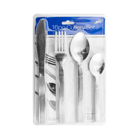 16pc Stainless Steel Cutlery Set