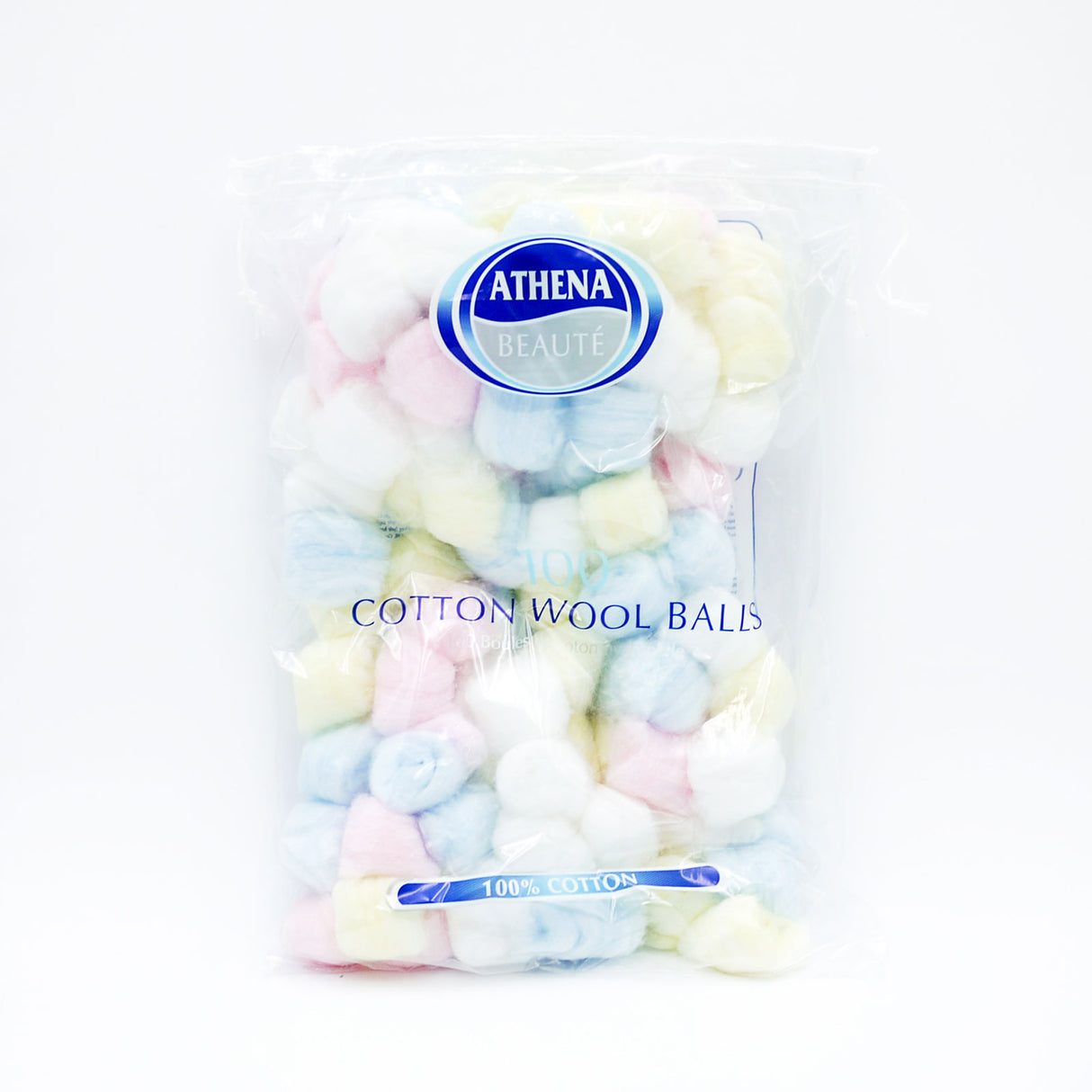 Athena Cotton Balls Col 100pk