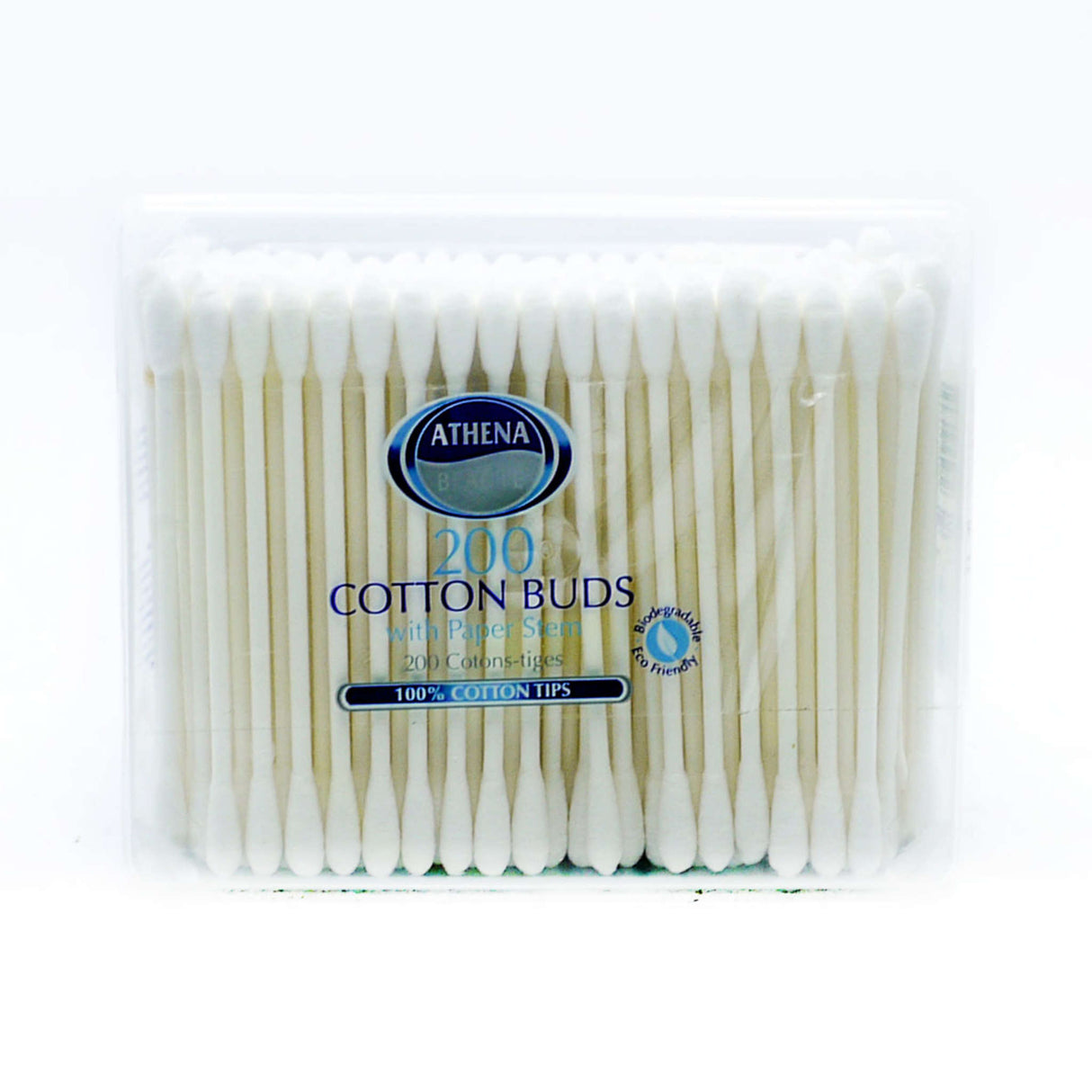 Athena Cotton Buds Paper Stem 200pk