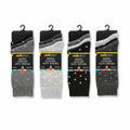 3PK MEN SUIT SOCKS - DESIGN 120623 6-11 MULTI 1 Dozen