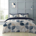 Nest & Rest Microfibre Duvet Set Rae Blue/Multi Double