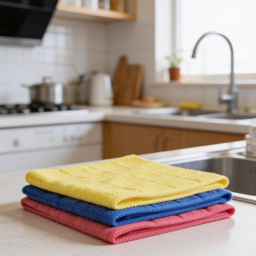 Koooks Kitchen Multipurpose Magic Cloth Assorted 3 Pack 40x40cm