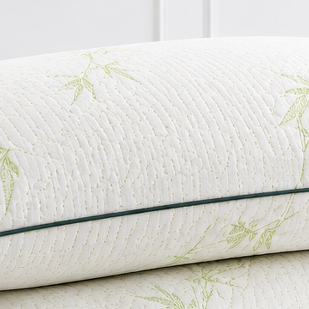 Bamboo Memory Foam Pillow Pair – 45 x 70cm 2 Pack