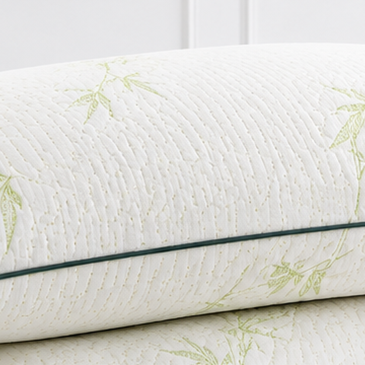 Bamboo Memory Foam Pillow Pair – 45 x 70cm 2 Pack