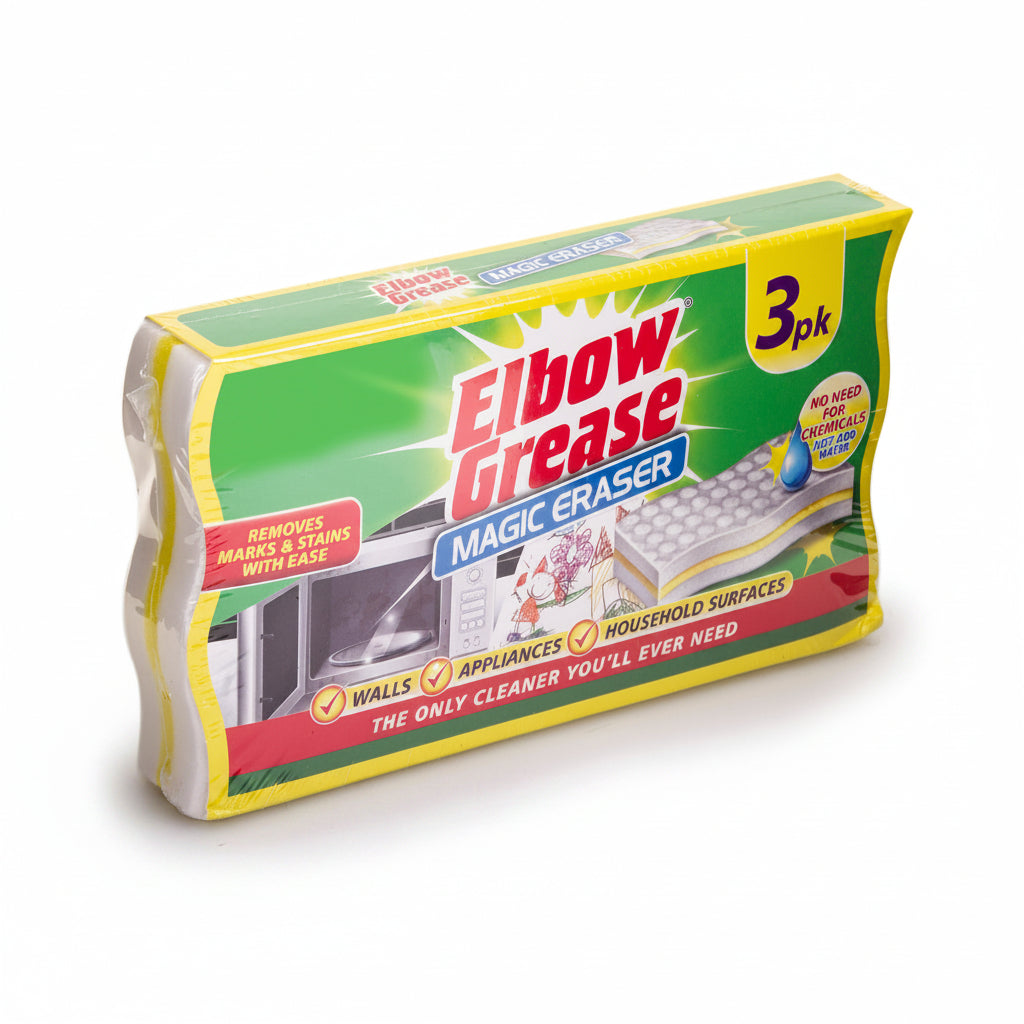 Elbow Grease Sponge Eraser 3 Pack