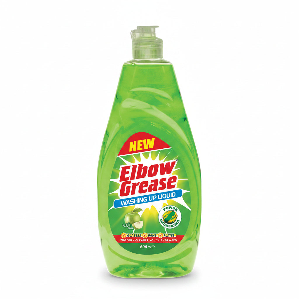 Elbow Grease Washing Up Liquid Apple 600ml