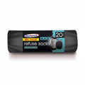 Seal-a-pack Black Refuse Sacks 20 Pack