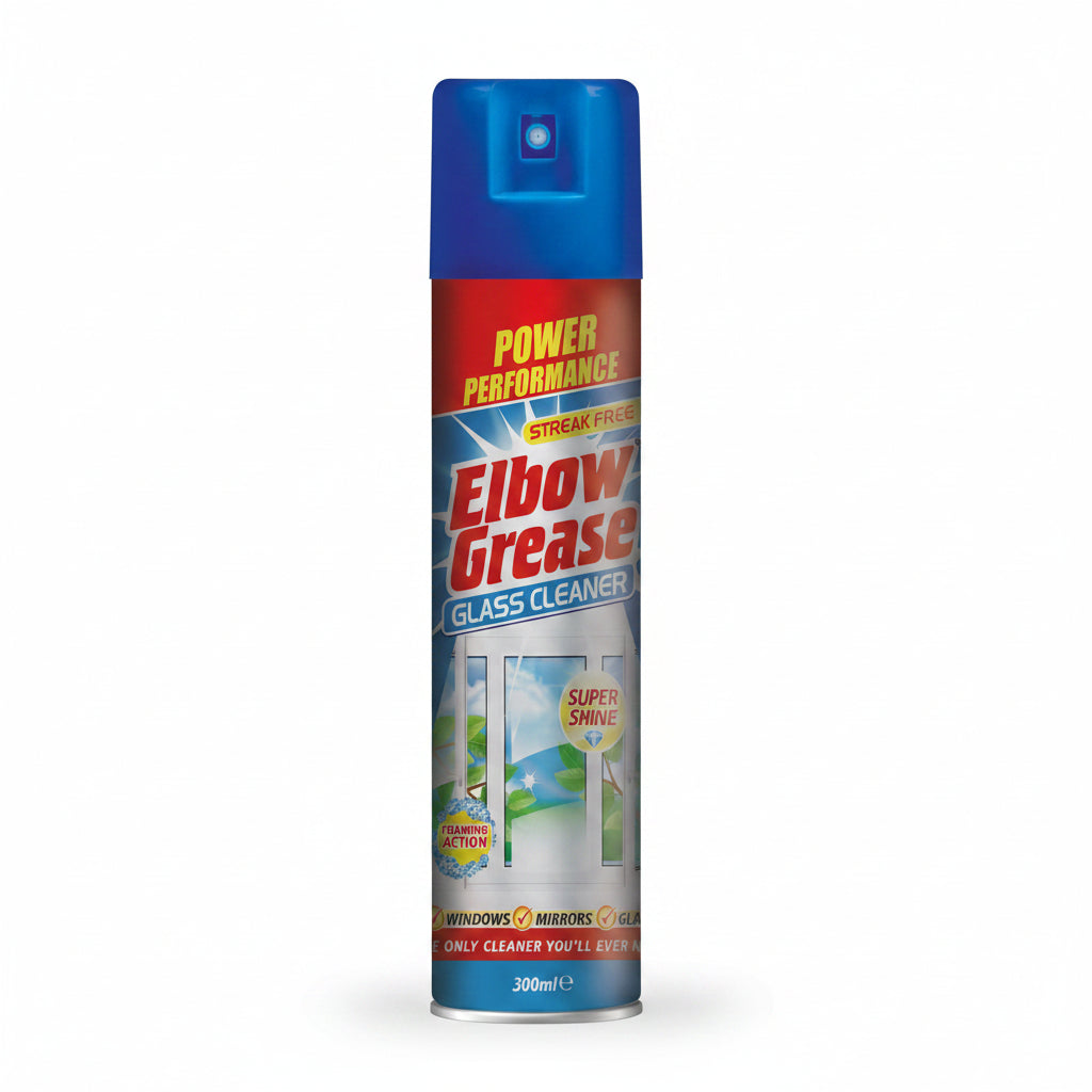Elbow Grease Glass Cleaner Aerosol 300ml
