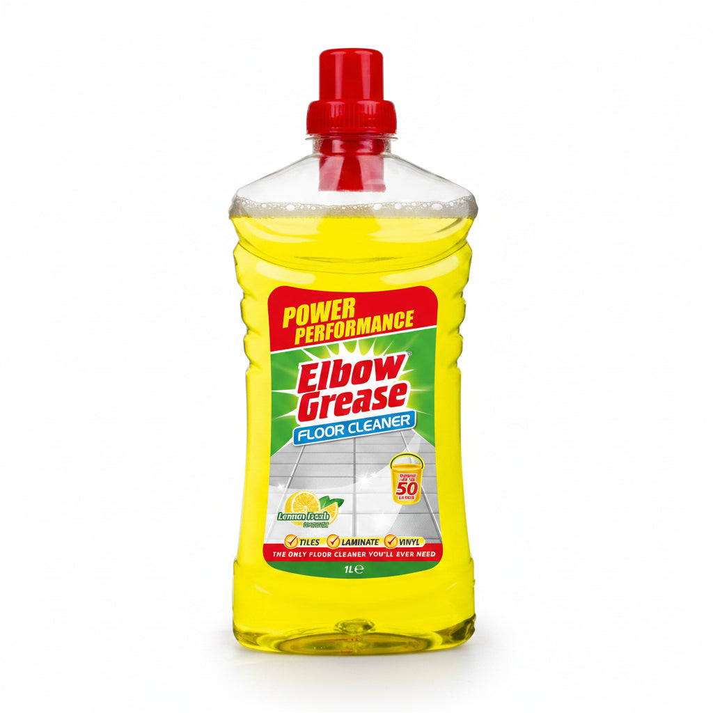 Elbow Grease All Purpose Floor Cleaner Conc Lemon 1 Litre