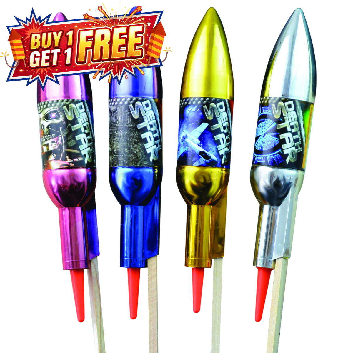 Death Star | 4 Piece Rockets