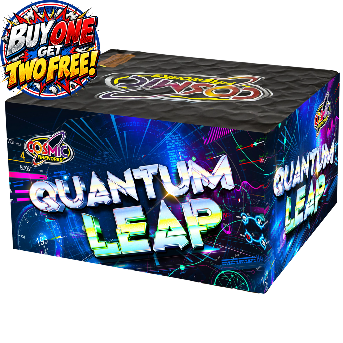 Quantum Leap 80 Shot Cake