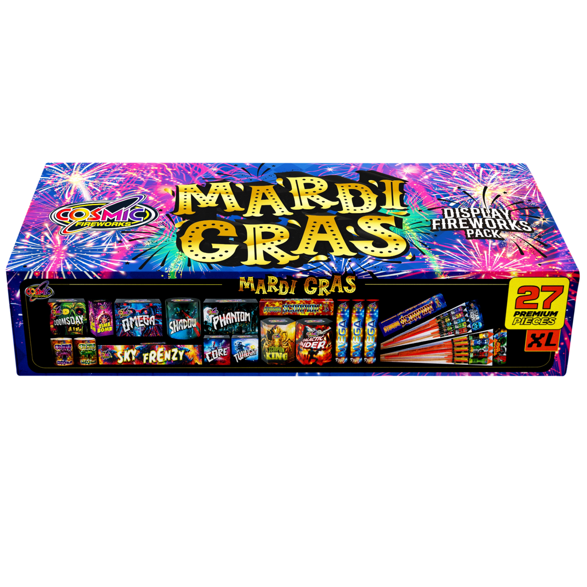 Mardi Gras Display Pack XL | 27 Piece