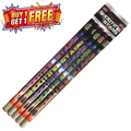 Shooting Stars 10 Shot | 5 Piece Roman Candles