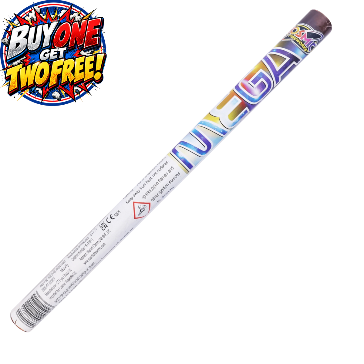 Mega Gold Sparklers 16 Inch | 10 Piece