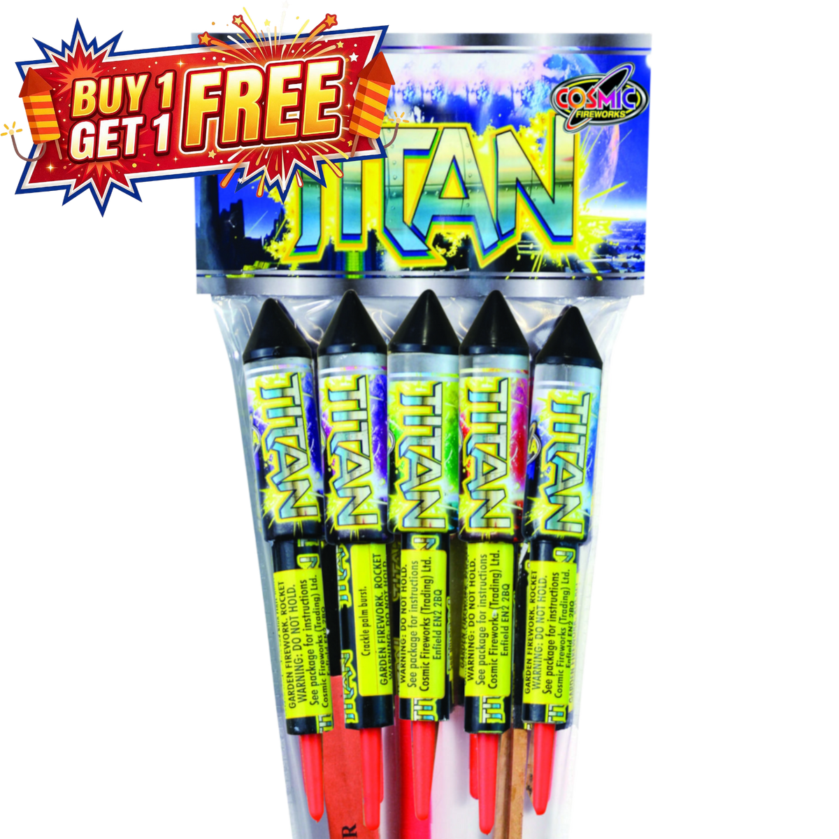 Titan | 5 Piece Rockets