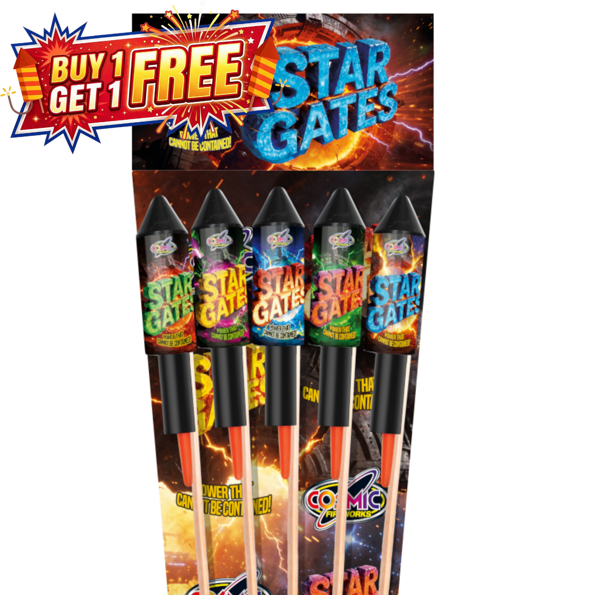 Star Gates | 5 Piece Rockets