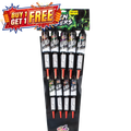 Alien Invaders | 9 Piece Rockets