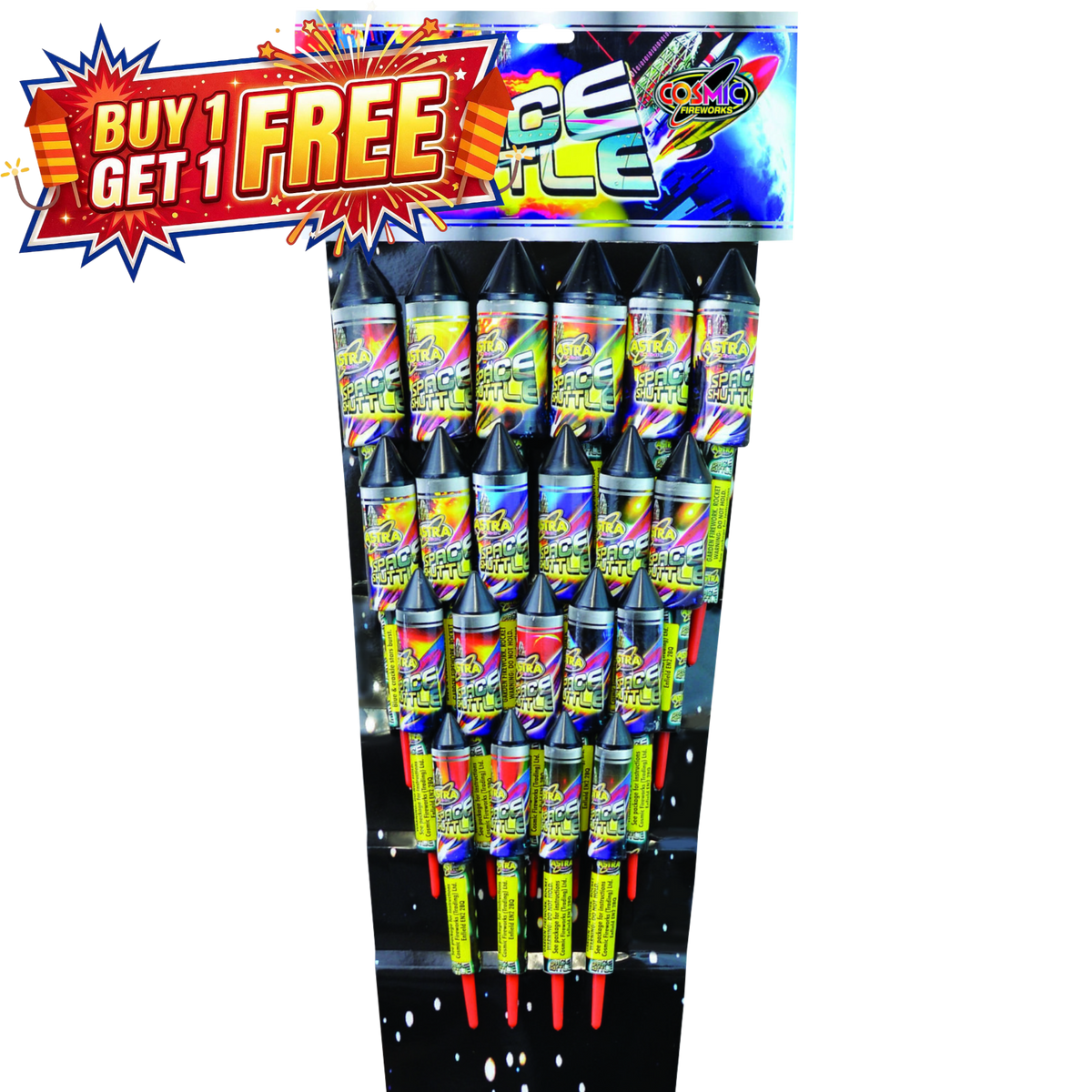 Space Shuttle | 21 Piece Rockets