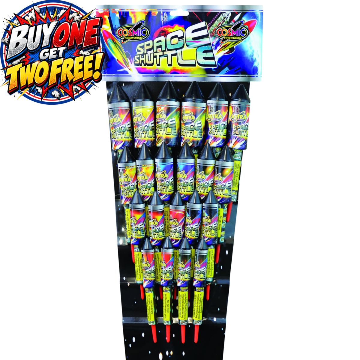Space Shuttle | 21 Piece Rockets
