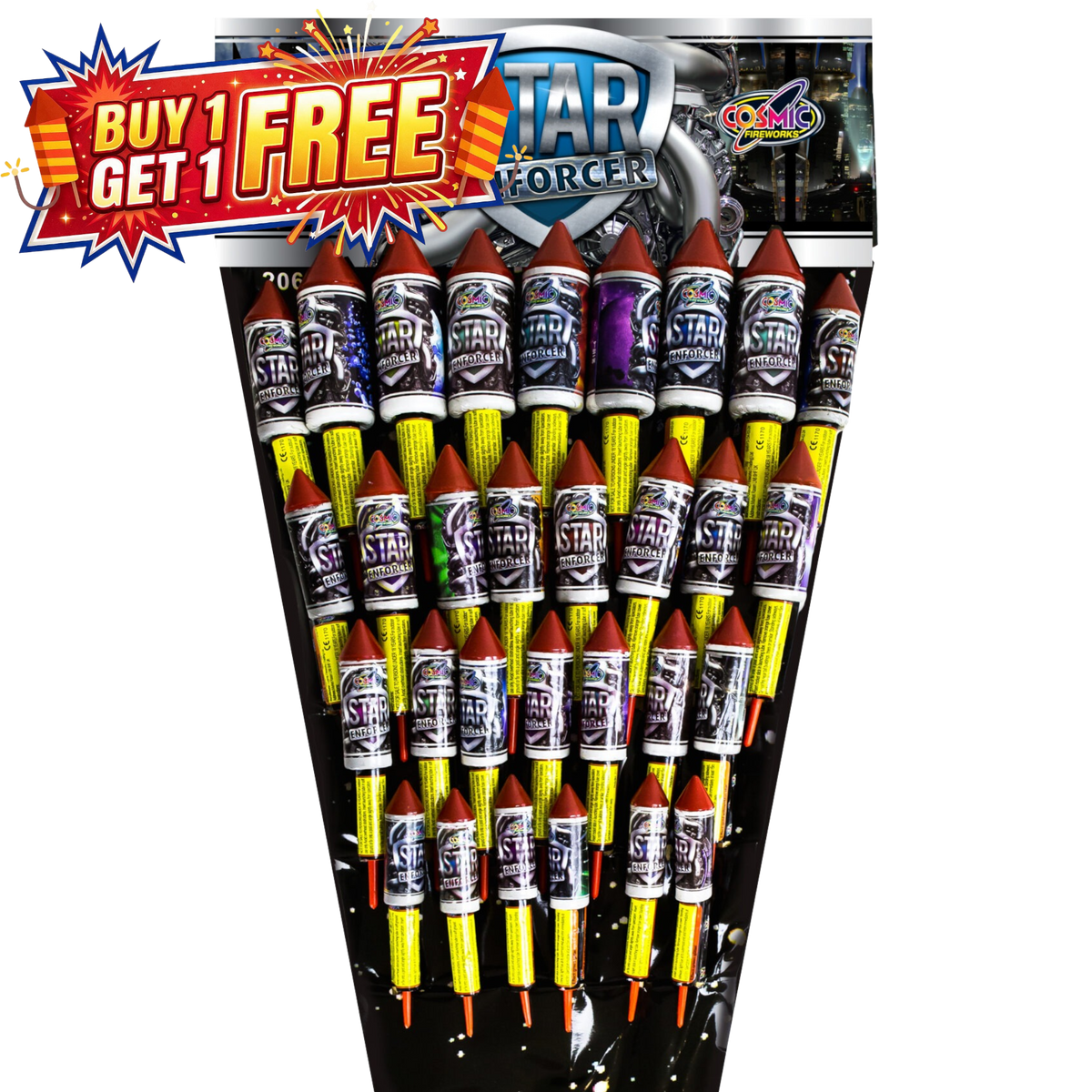 Star Enforcer | 30 Piece Rockets