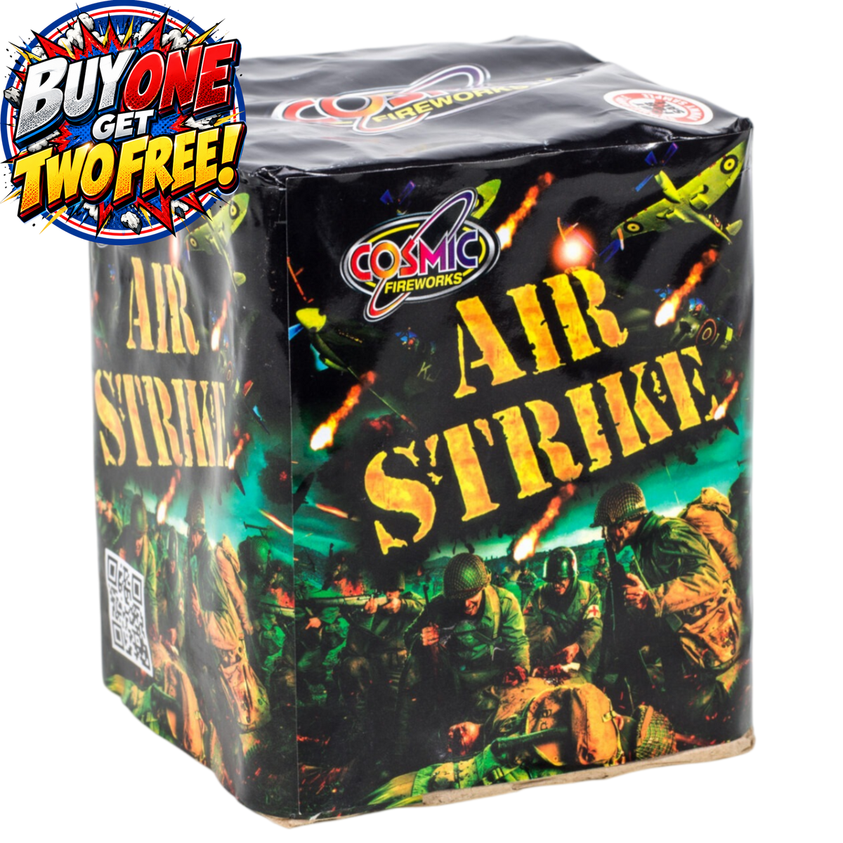 Air Strike 12 Shot Cake