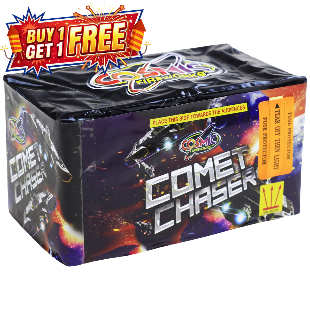 Comet Chaser 20 Shot Cake