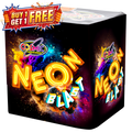 Neon Blast 20 Shot Cake
