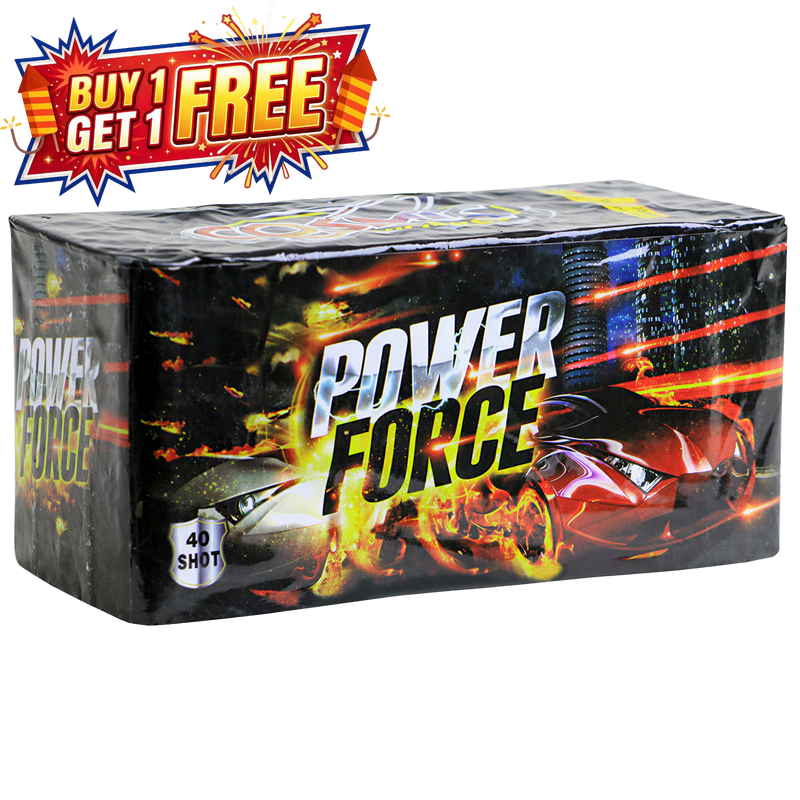 Power Force 40 Shot Cake