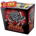 Wicked Gorgons 28 Shot Cake