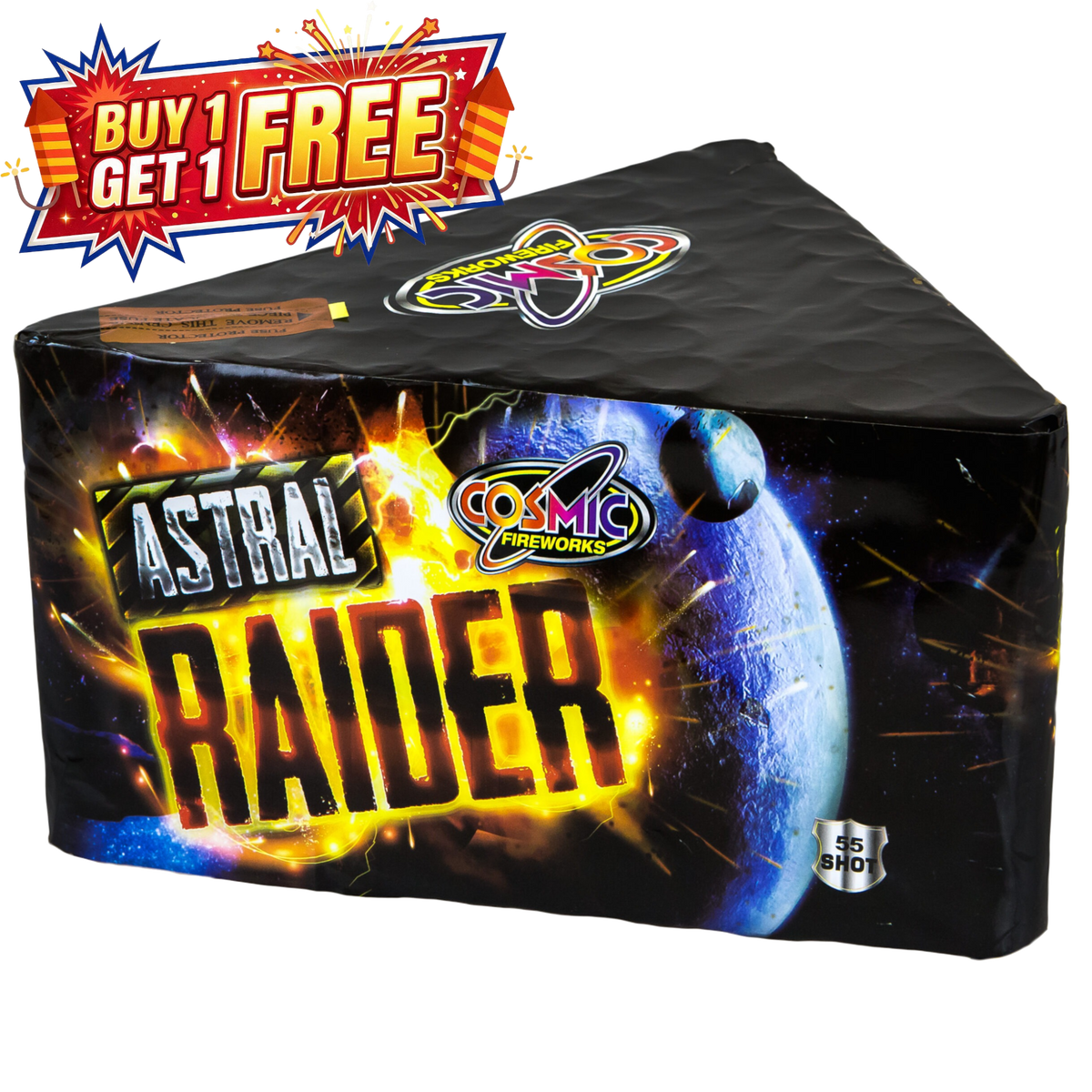 Astral Raider 55 Shot Cake