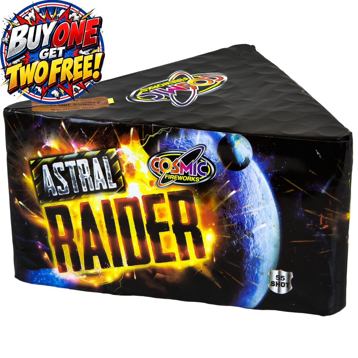Astral Raider 55 Shot Cake