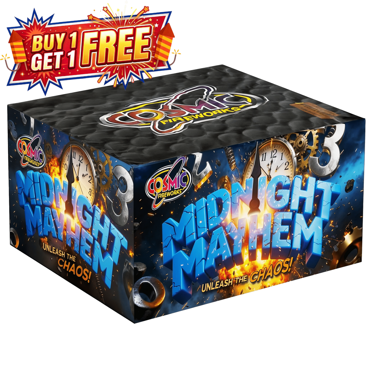 Midnight Mayhem 80 Shot Cake