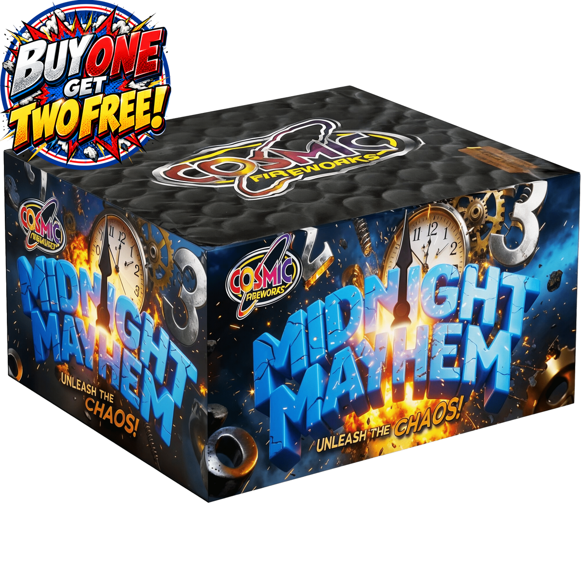 Midnight Mayhem 80 Shot Cake