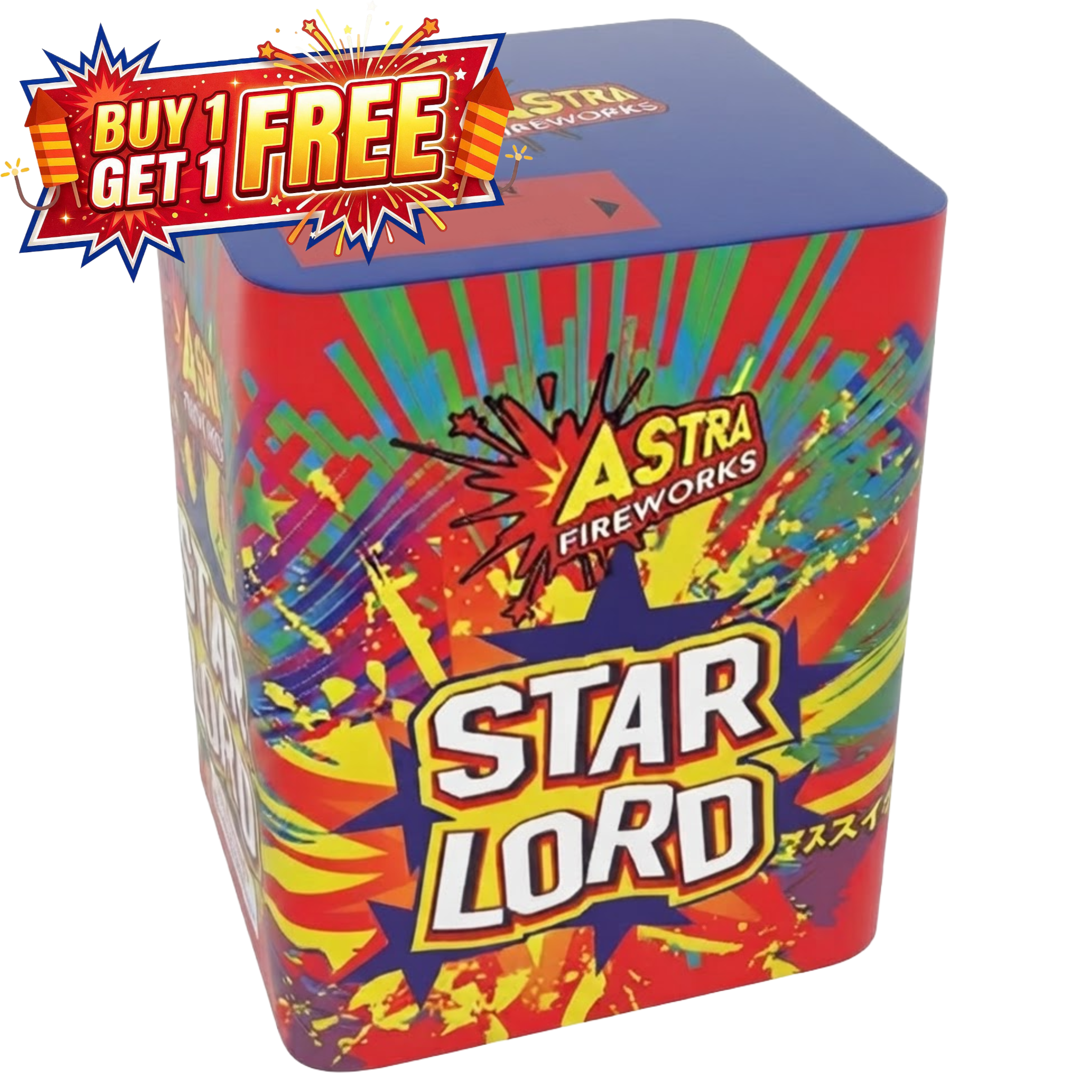 Star Lord 25 Shot Cake