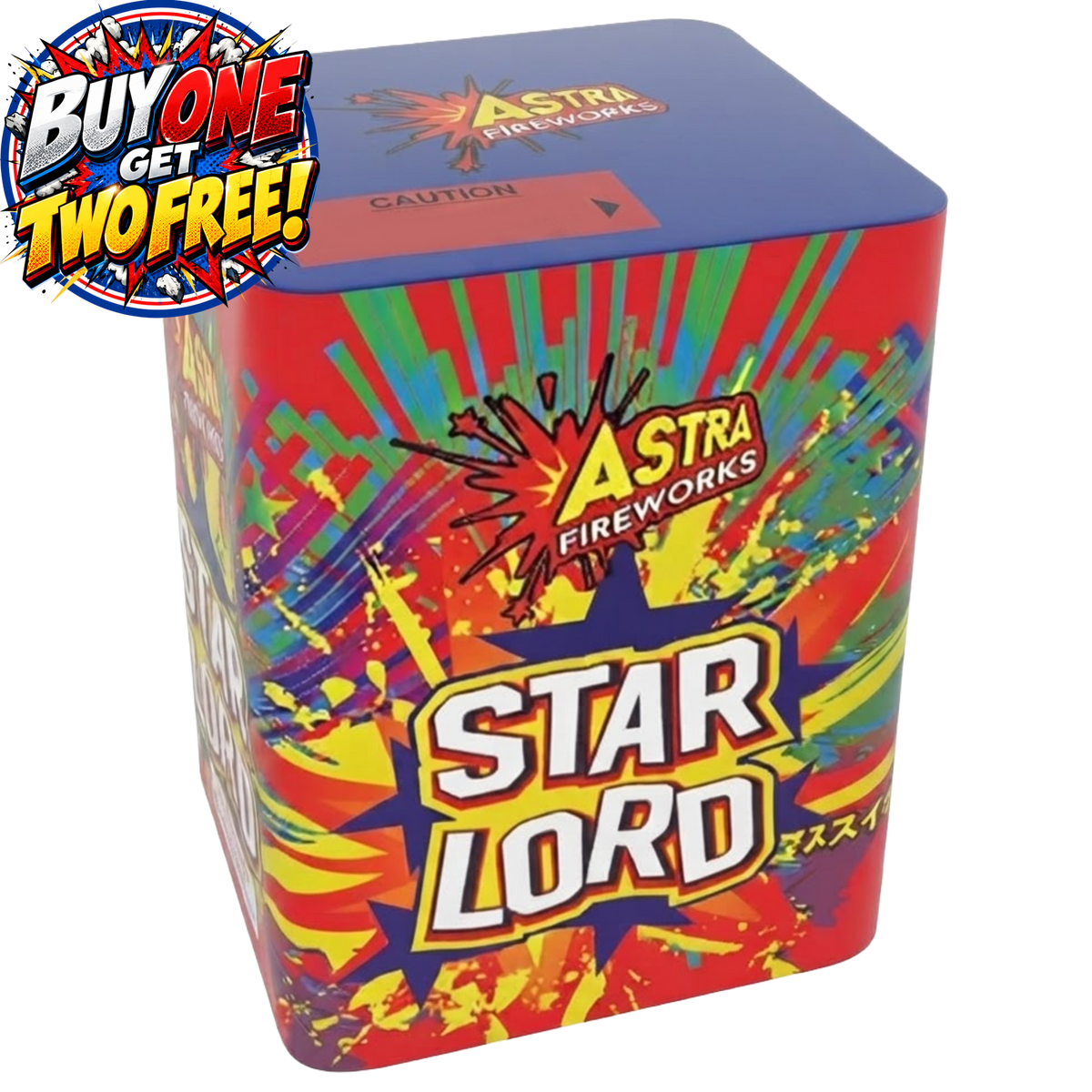 Star Lord 25 Shot Cake