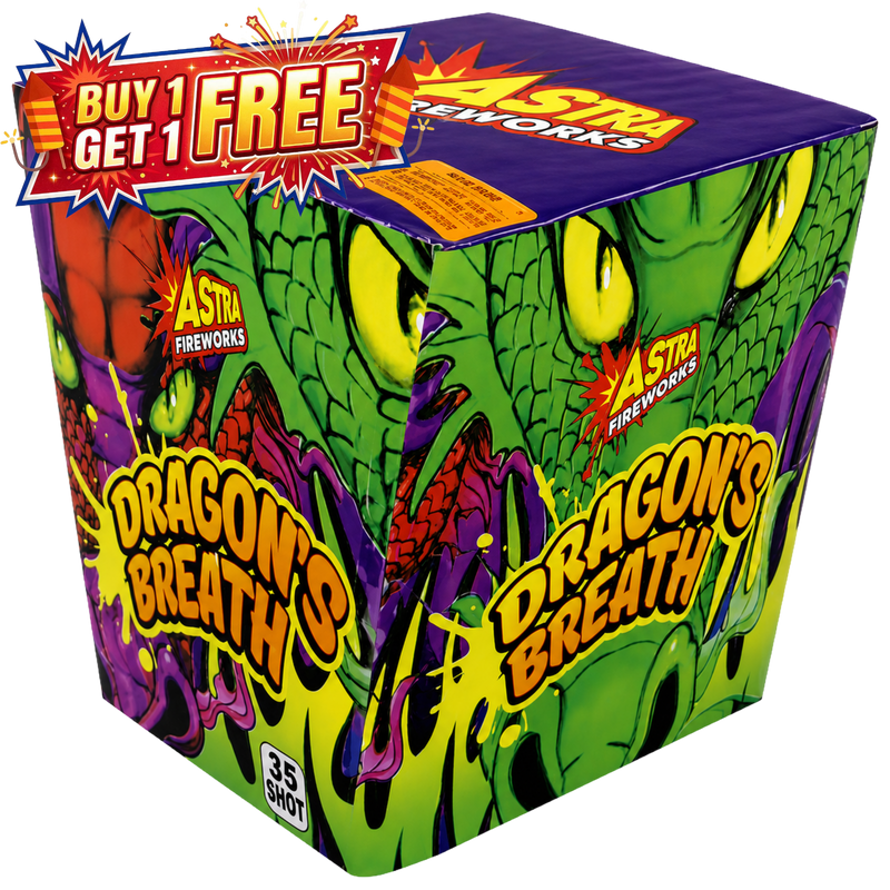 Dragon's Breath 35 Shot Fan Cake