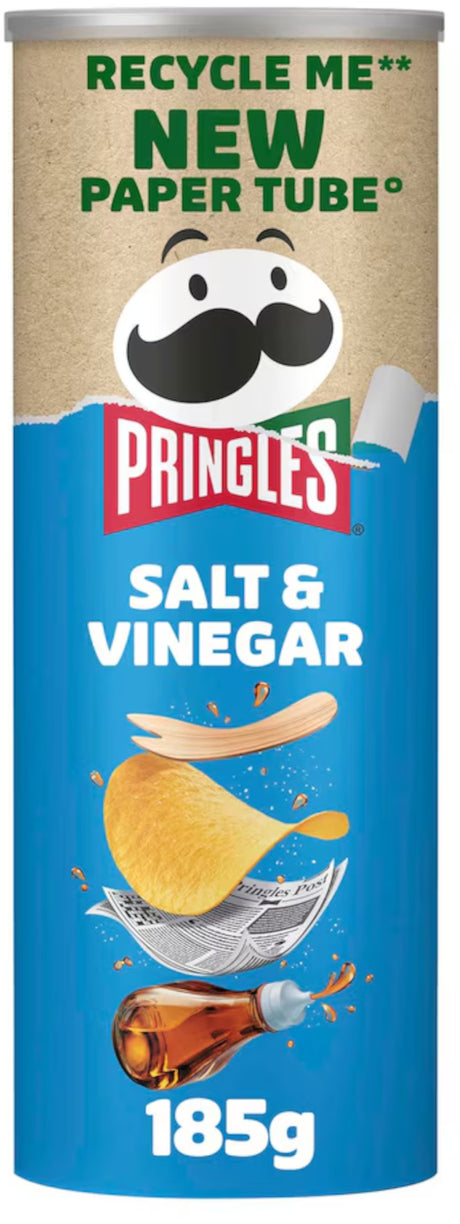 Pringles Salt & Vinegar 185g