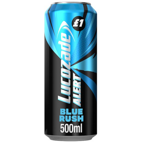 Lucozade Alert Blue Rush Energy Drink 500ml