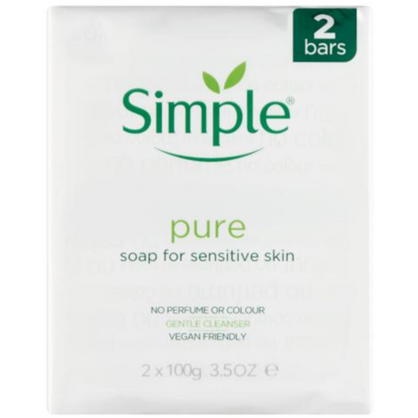 Simple Pure Bar Soap Twin Pack