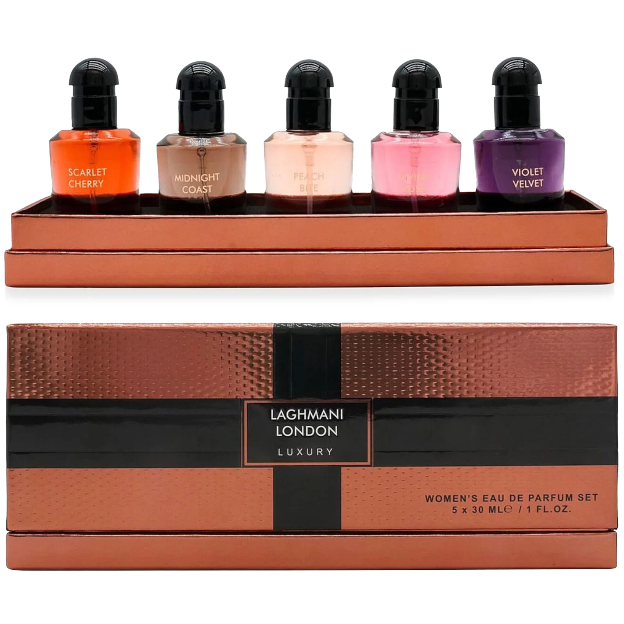 Laghmani London Signature Collection Women's Eau De Parfum Set | 5x30ml