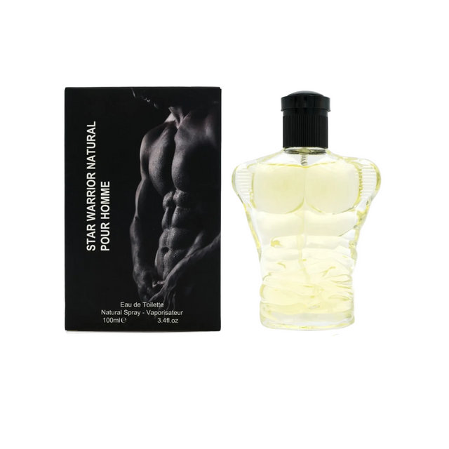 Star Warrior Natural Pour Homme for Him Eau De Toilette 100ml