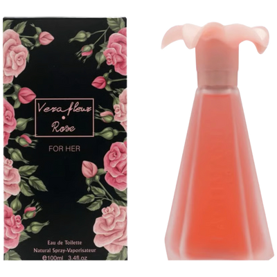 Laghmani London VeraFleuz Rose Eau De Toilette for Her 100ml